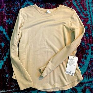 NWT Lululemon Love Modal Fleece LS sz 8